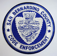 San Bernardino County California Code Enforcement Patch - FREE Tracked USPS picture