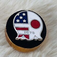 Vtg 1975 Japan American Conference of Mayors 13th JACMCCP Lapel Pin Tie Tack picture