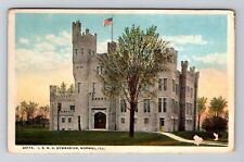 Normal, IL-Illinois, I  S N U Gymnasium Antique c1922, Vintage Souvenir Postcard picture