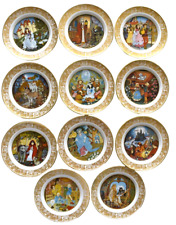 Lot 11 Franklin Porcelain Plate The Grimm’s Fairy Tales Crafted In Bavaria 1978 picture