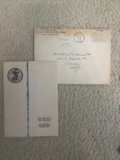 1942 Military Christmas card with envelope - from Holland picture