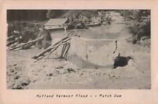 Submerged Auto's Flood on State Road Near Wilkes Barre PA c.1920's Postcard A497 picture