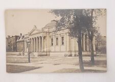 Chicago IL Blackstone Library Real Photo Postcard C.R. Childs Unposted Lake Ave  picture
