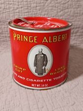 Vtg Prince Albert Pipe & Cigarette Tobacco Tin Empty 14oz w/ Opener Great Shape picture