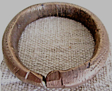 ANTIQUE SMALL  FULANI  BRASS ROUNDED BRACELET  NIGERIA picture