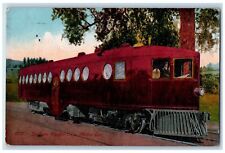 1916 Southern Pacific Company's Motor Car Rail Los Angeles CA Posted Postcard picture