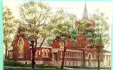 M.E. Church UNION CITY PA 1911 Postcard picture
