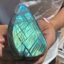 345g Natural Gorgeous Labradorite Quartz Crystal Stone Specimen Healing picture