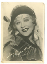 Vintage 5x7 Fan Photo Actress Phyllis Haver  w Original Envelope 1928 picture
