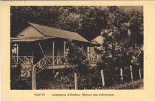 TAHITI French Polynesia OROFARA Leper Shop Nurses CPA 1930-1940 RARE picture