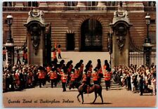 Postcard - Guards Band at Buckingham Palace - London, England picture