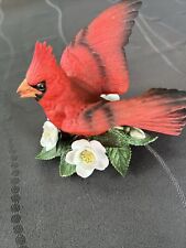 Vintage Lenox Garden Birds Collection Female Cardinal Fine Porcelain Figurine  picture