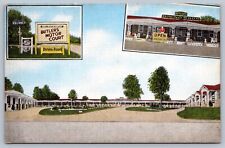 Postcard Jacksonboro SC Butler's Motor Court and Dining Room Multiview picture