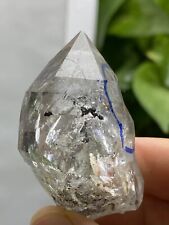 Senior Genuine clean Herkimer Diamond Crystal enhydro&two move droplets picture