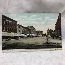 Vintage 1907 Delaware Ohio Postcard City Town Sandusky Street picture