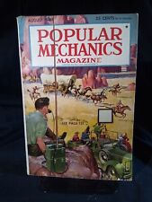 Vintage Popular Mechanics Magazine, August 1946, Hollywood Western Films and TV picture