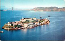 Vintage Postcard - Alcatraz Island 