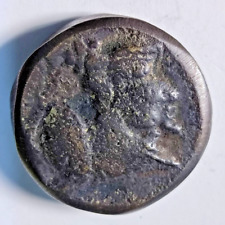 UNRESEARCHED RARE ANCIENT ROMAN WARRIOR SILVER DENARIUS COIN 36 BC picture
