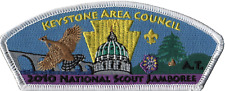 2010 Jamboree Keystone Area Council JSP White Bdr (AR1344) picture