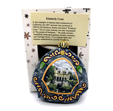 Rare HTF G. DEBREKHT KIMBERLY CREST HOUSE & GARDENS CHATEAU ORNAMENT REDLANDS CA picture