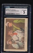CGC 5  1959 Fleer  Three Stooges  # 83  Is there a Doctor in the    3  Stooges picture