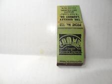 The Greeley Laundry Co., Greeley,Colorado Matchbook picture