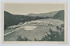 WV Lewisburg Camp SHAW-MI-DEL-ECA 1943 to Delano Hall Washington DC Postcard T6 picture