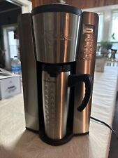 STARBUCKS BARISTA AROMA SOLO HOME COFFEE BREWER STAINLESS STEEL & TRAVEL TUMBLER picture