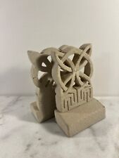 Set of 2 Star pattern Celtic knot bookends picture