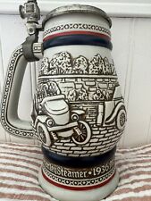 Vintage 1979 Avon Car Classics Beer Stein Antique Ceramic Handcrafted in Brazil. picture