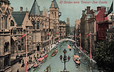 If London were Venice Law Courts Vintage 1906 Postcard picture