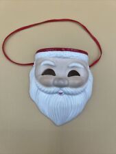Silvestri Santa Claus Mask Face Ceramic Christmas Ornament Wall Hanging picture