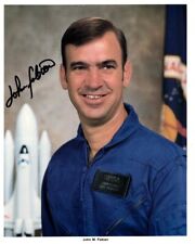 JOHN M. FABIAN signed 8x10 NASA ASTRONAUT litho photo picture