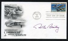 Arthur Hailey d2004 signed autograph First Day Cover Royal Air Force WWII BAS picture