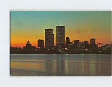 Postcard Twilight Skyline Toronto Ontario Canada picture