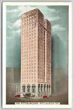 Pittsburgher Hotel Pittsburgh PA Pennsylvania WB Postcard UNP VTG Unused Vintage picture