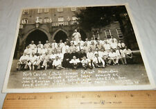 1943 North Carolina Catholic Layman Retreat Association Belmont Original Photo picture