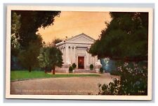 Postcard Stanford University California Mausoleum picture