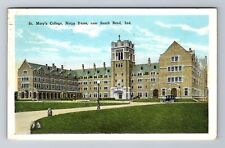 South Bend IN-Indiana, St. Mary's College, Notre Dame, Vintage c1927 Postcard picture