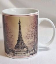 Dessapt Editions Paris Mug La Tour Eiffel Tower  Signed 10oz 3.75