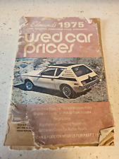 Vintage 1975 Used Car Prices w/1972 AMC Gremlin X 