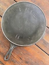 Pre Griswold Erie #11 Second Series Cast Iron Skillet picture