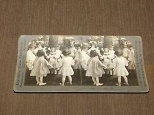 VINTAGE STEREOVIEW  CARD BLIND MAN'S BUFF picture