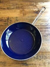 Vintage Chantal Cobalt Blue Sauté Sauce Fry Pan 9.5 Inches picture