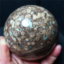 RARE 946G Natural polishing Colorful Agate Quartz Crystal Ball Healing   A3789 picture