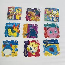 Nintendo Pokemon Tazo Cubitz 7/16 Promotional 2001 Tazos jigsaw + 2 Booklets picture