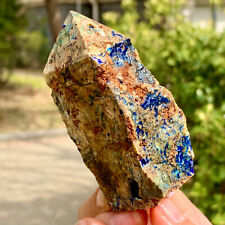144G Natural best Azurite/Malachite crystalminerals specimens picture