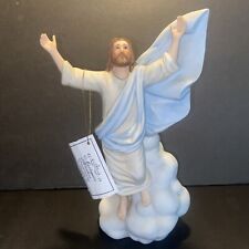 1996 Home Interior The Ascension Masterpiece Porcelain Figurine Signed Jesus COA picture