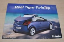 Heuliez Opel Tigra TwinTop Brochure Prospekt Prospectus picture