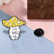 Weird Mushroom Pin - Human Body - Thick Butt And Legs - Funny Yellow Pinback picture